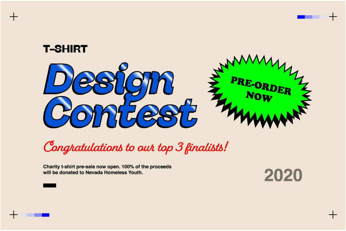 Feature T-Shirt Contest Pre-Sale Live Now | All Proceeds Donated To Nevada Homeless Youth