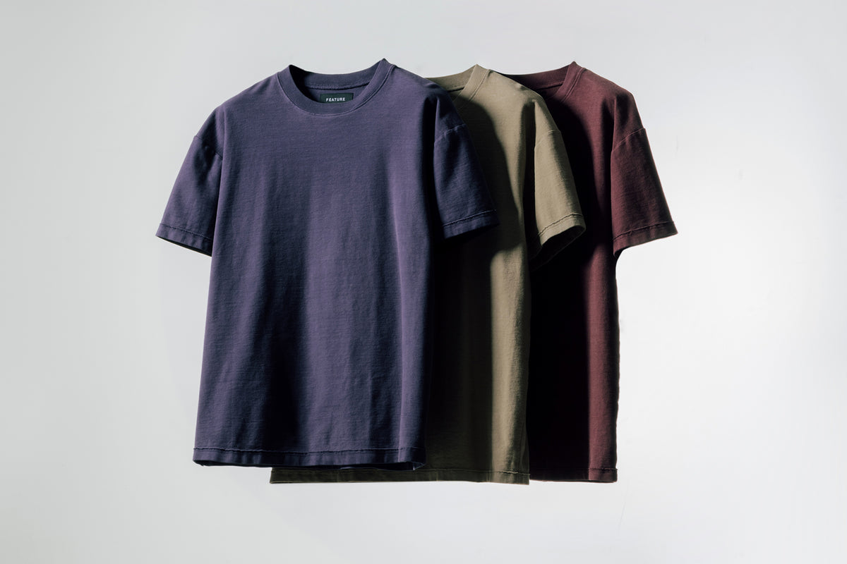 New FEATURE Koren Reversible Tees: Suna, Nasu + Kohi