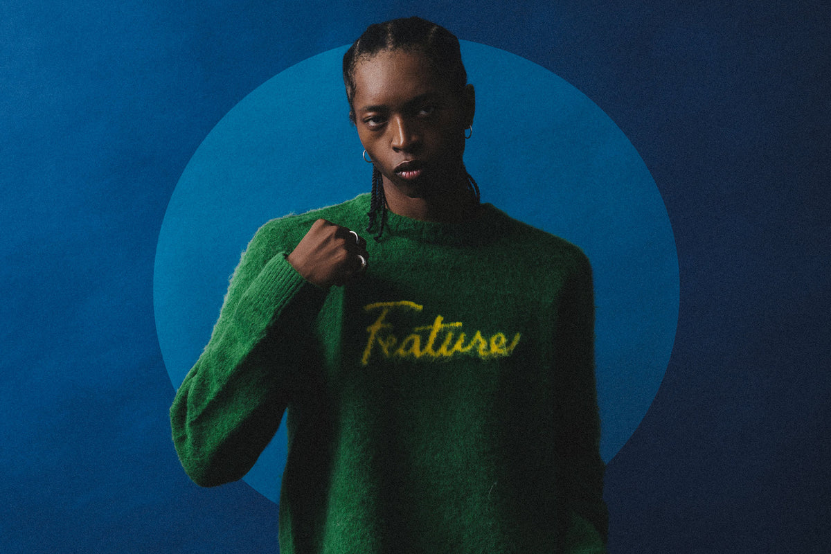 New to Ready to Wear: FEATURE Logo Script Sweater