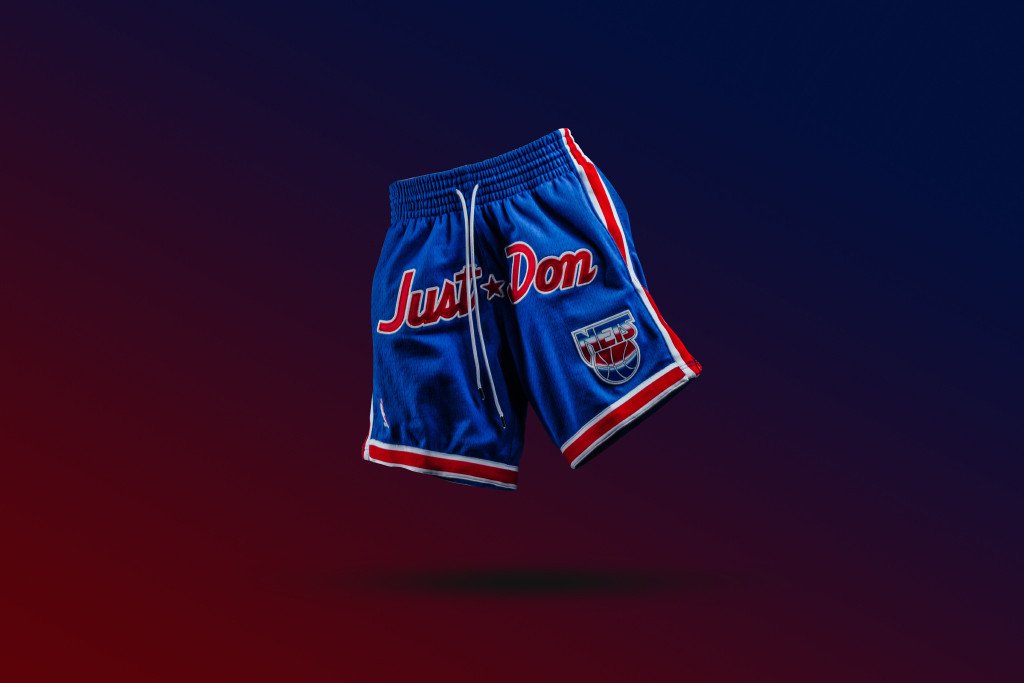 Just Don Nets Basketball Short Available Now