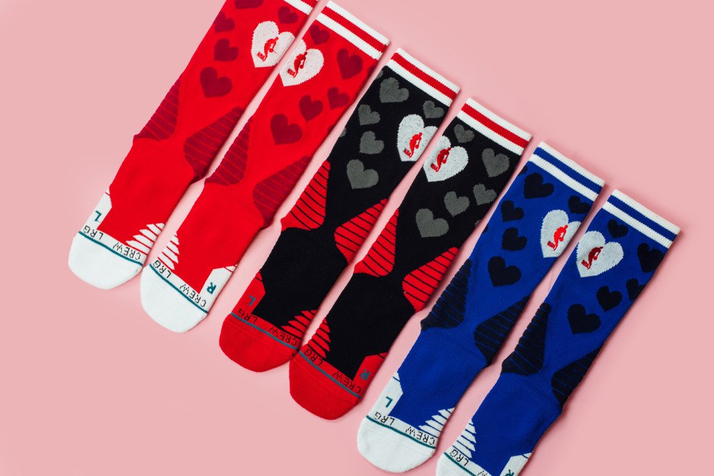 Stance x Just Don Valentine's Day Basketball Socks Available Now