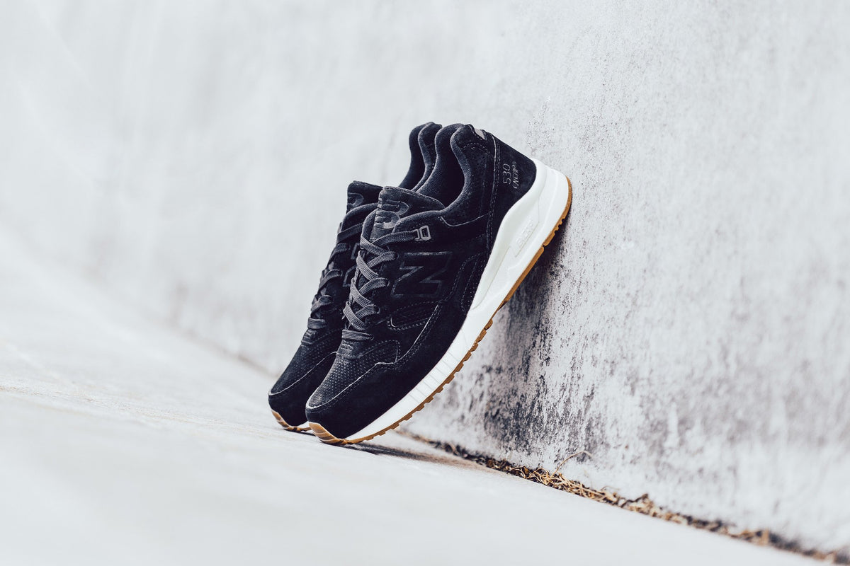 New Balance 530 'Lux Suede' In Black Available Now