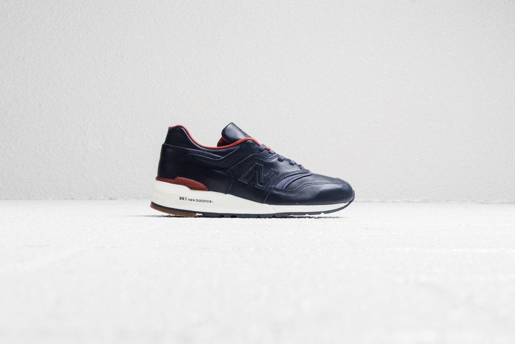 New Balance Men's 997 'Explore By Sea' In Blue/Brown Available Now