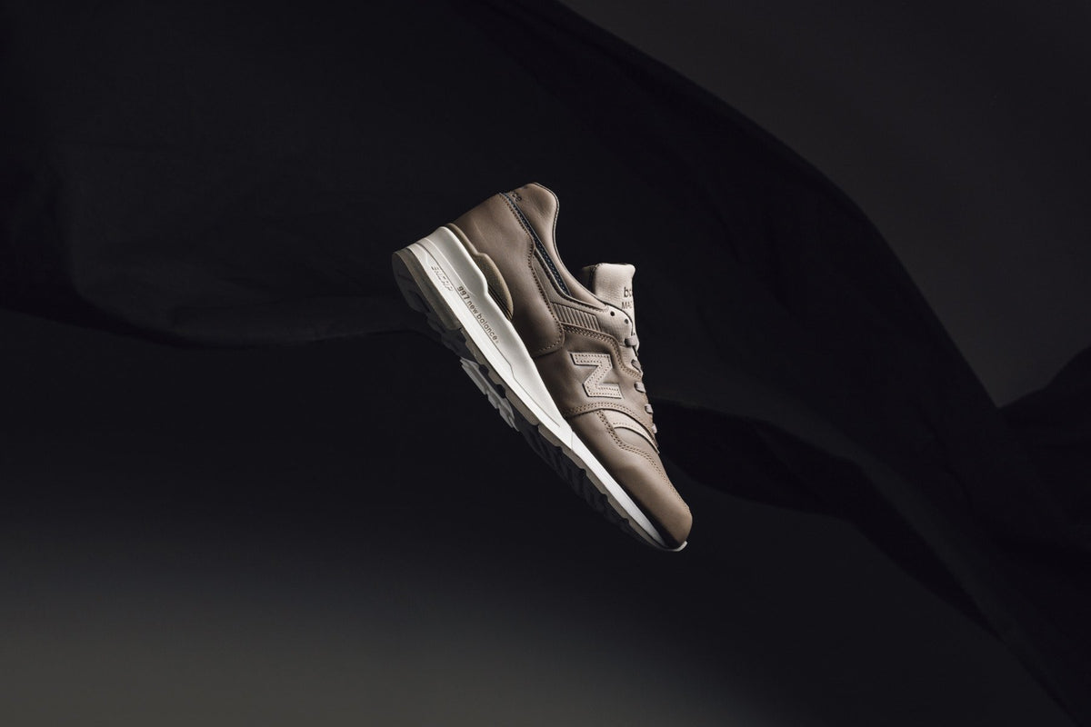 New Balance x Horween 997 "Beige/Grey" Available Now