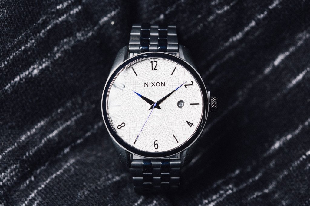 Nixon Bullet Watch In Black/Silver Available Now