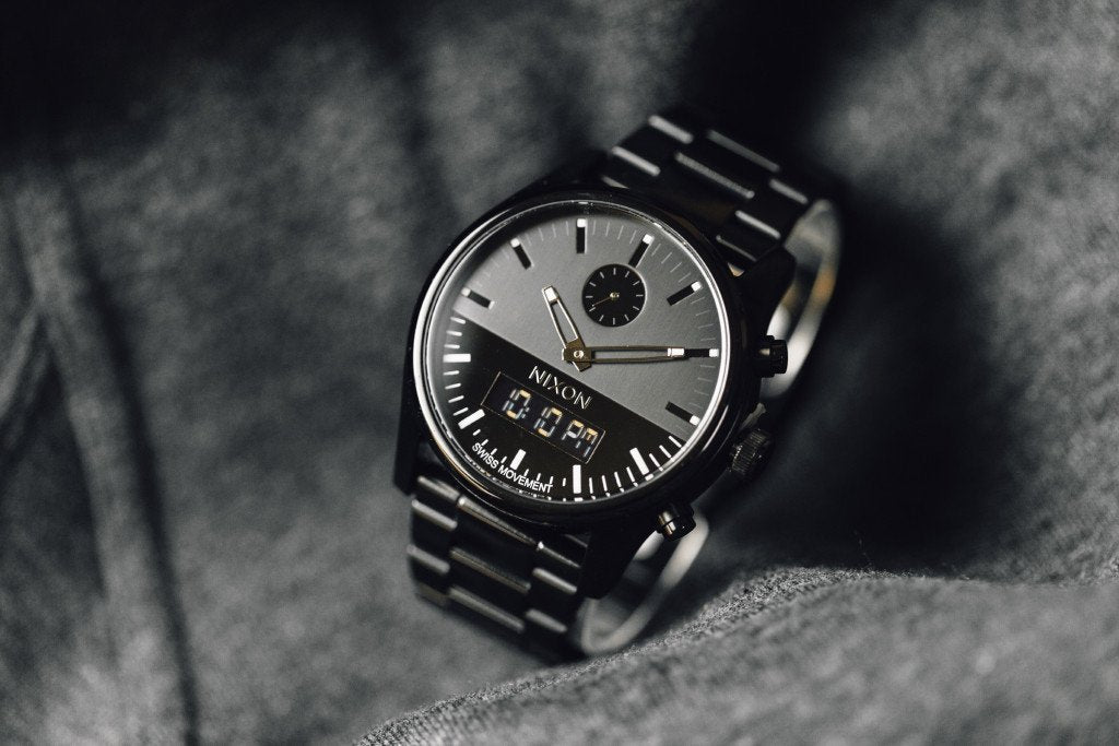 Nixon Duo Watch In All Black Available Now