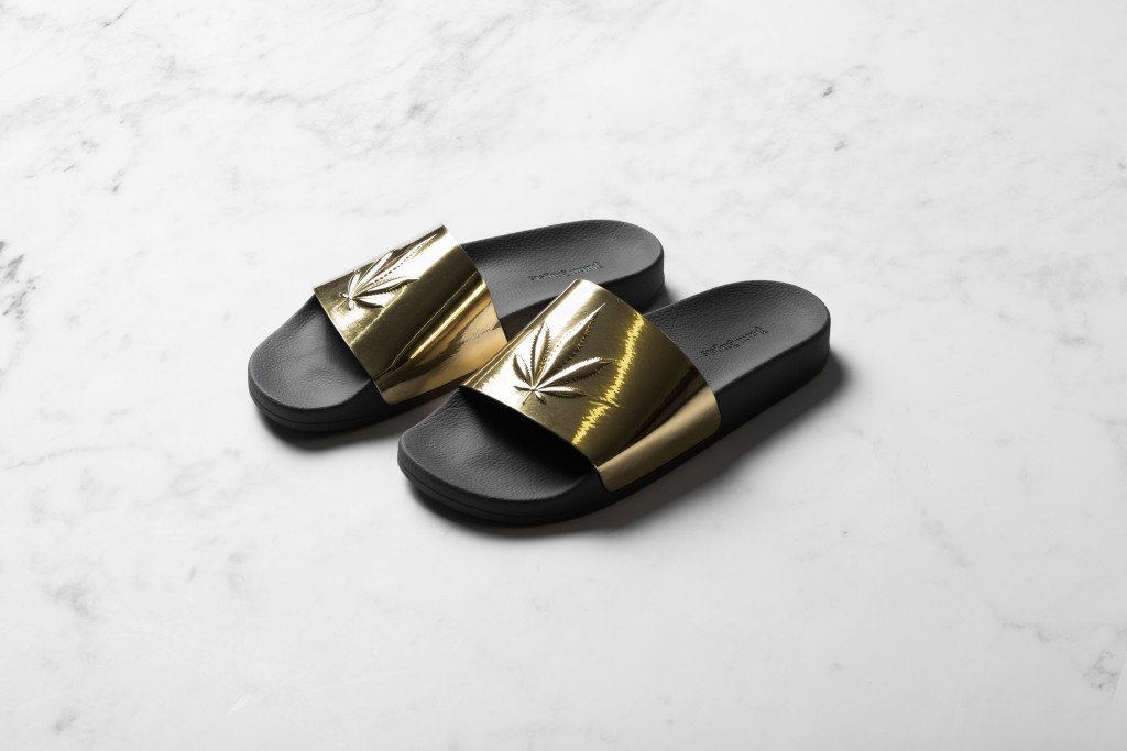 Palm Angels 'Marihuana' Pool Sliders Available Now