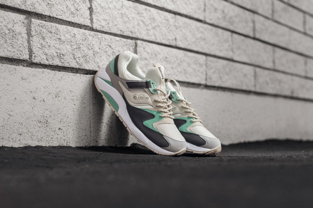 Saucony Grid 9000 Light Tan/Mint Available Now