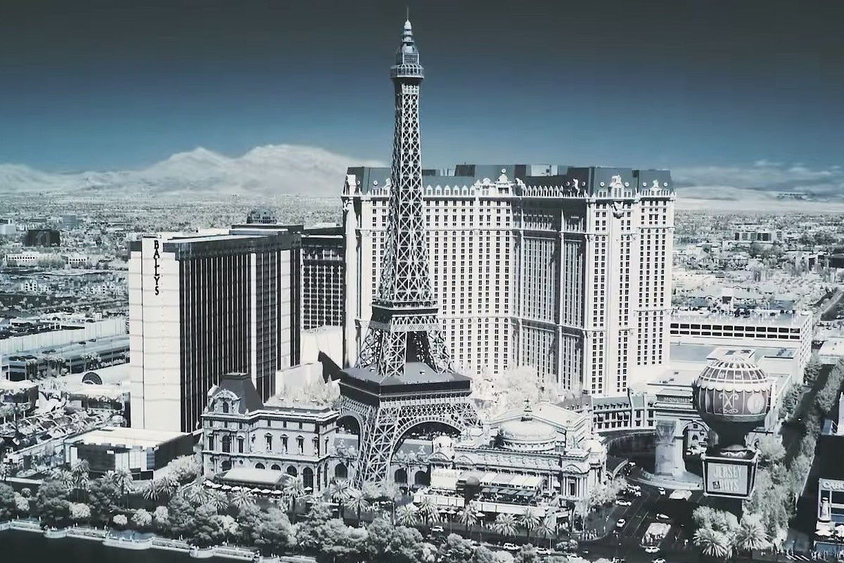 Eerie Infrared Video Of Las Vegas