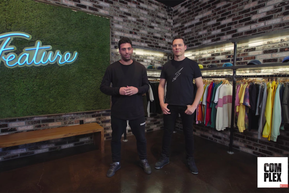 Tiësto Goes "Sneaker Shopping" With Complex at Feature Las Vegas