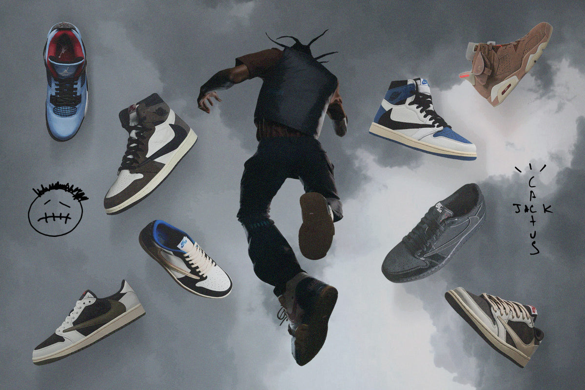 The History of Travis Scott x Air Jordan Sneaker Collaborations