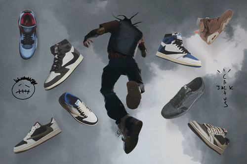 The History of Travis Scott x Air Jordan Sneaker Collaborations  