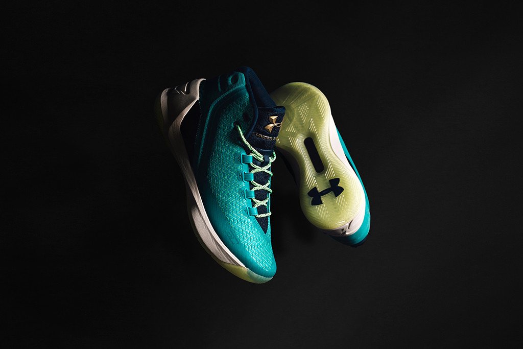 Under Armour Curry 3 "Reign Water" Available Online Tonight At 9PM PST/12AM EST