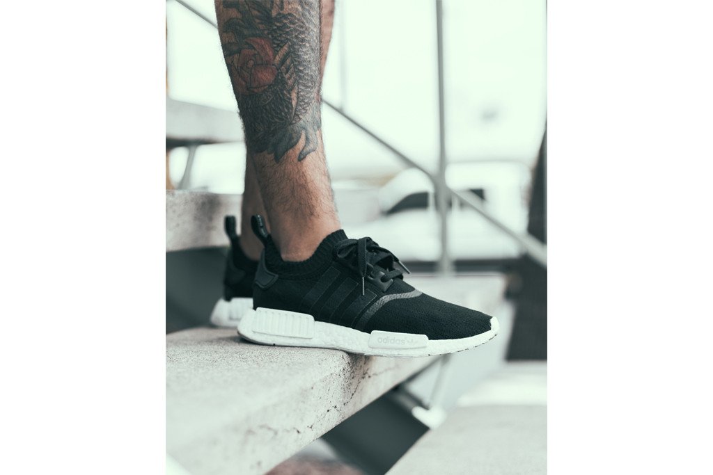 Staff Dress: Adidas Primeknit 'Monochrome' NMD