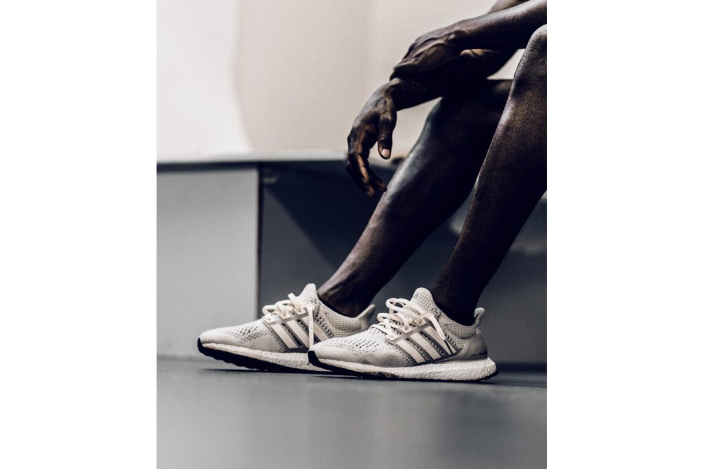 On Feet - Adidas 'Chalk' Ultra Boost