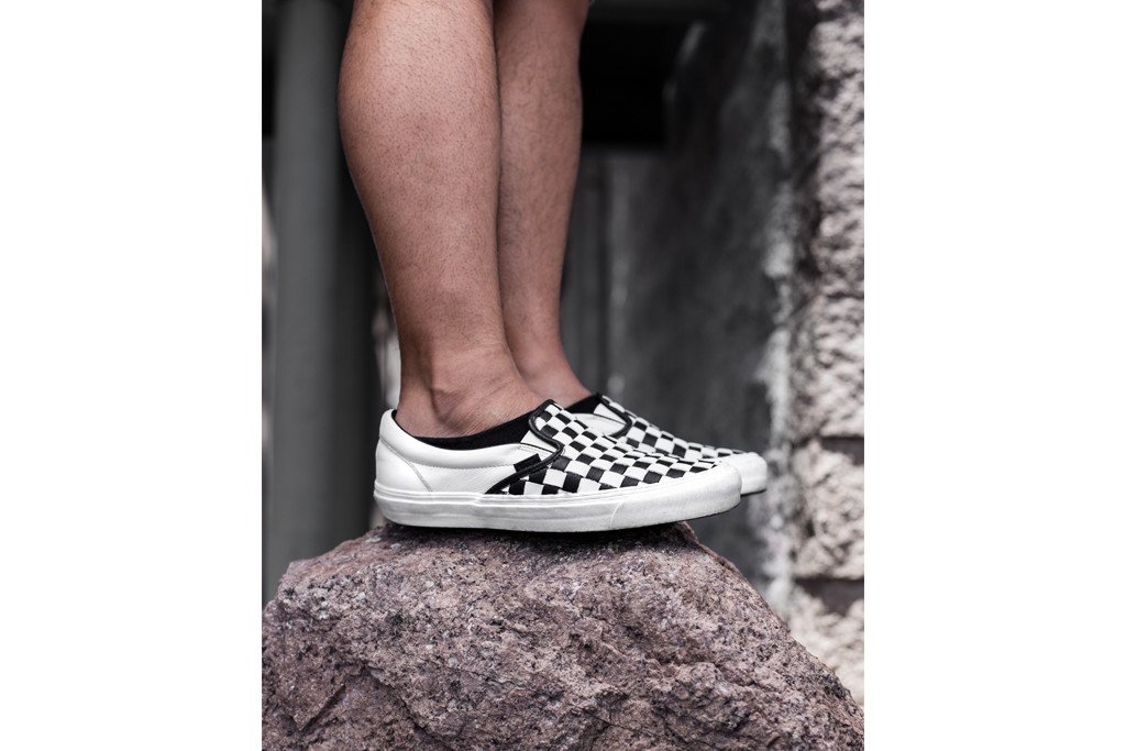 Staff Dress: Vans Vault '50th Anniversary' Woven Leather Slip-Ons