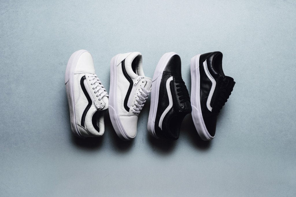 Vans Premium Leather Old Skool Zip Pack Available Now