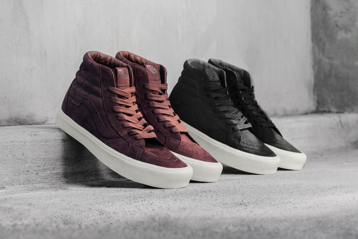 Vans Vault Nubuck Sk8-Hi Reissue Lite LX Pack Available Now