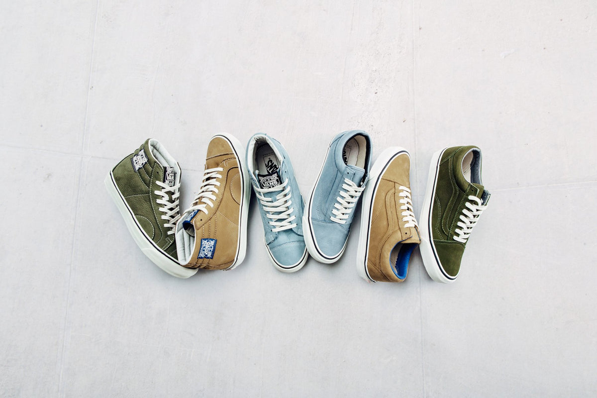 Vans Vault OG Style 238 + Old Skool LX "Nubuck" Pack Available Now
