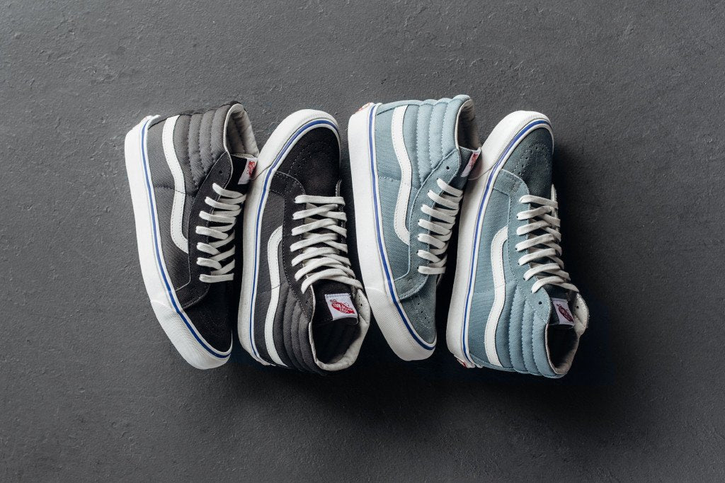 Vans Vault Suede/Canvas OG Sk8-Hi LX Collection Available Now