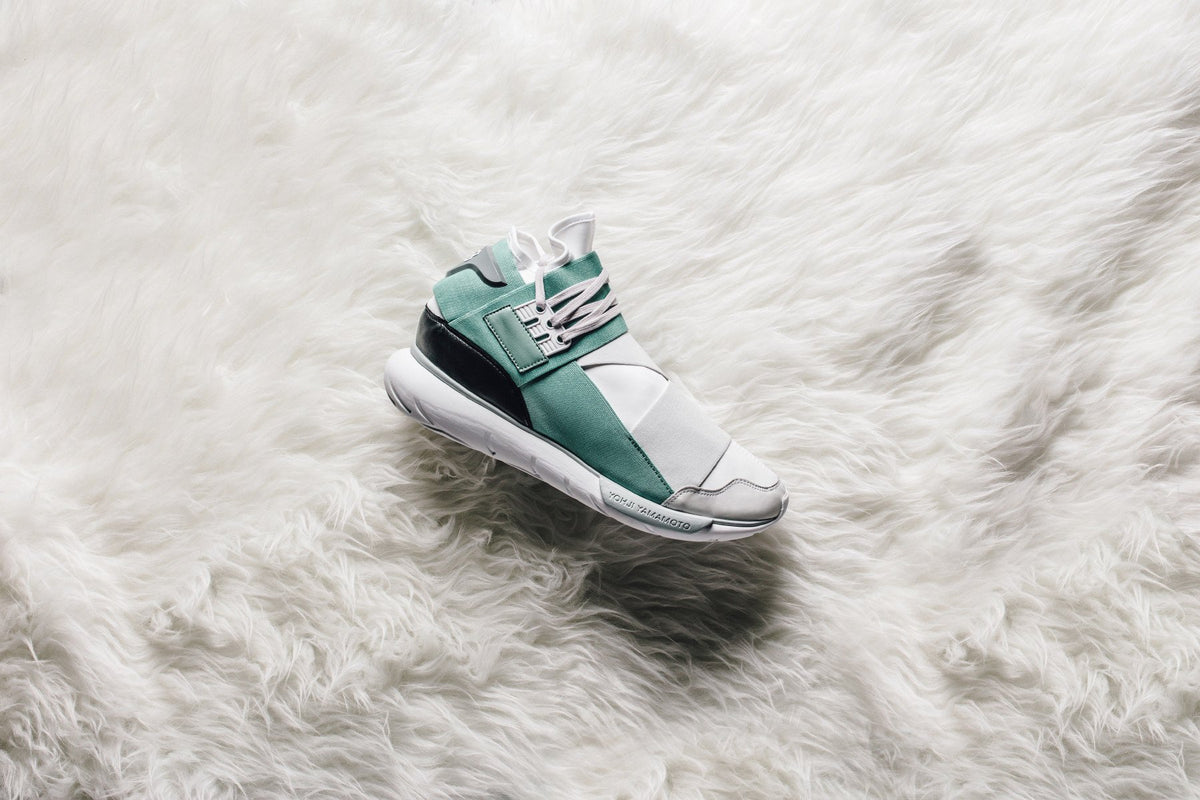 Y-3 Qasa High "Crystal White/Vapour Steel" Available Now