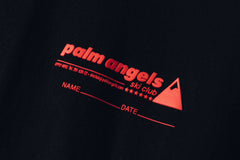 Palm Angels Palm Tree Painted T-Shirt Off White/Red