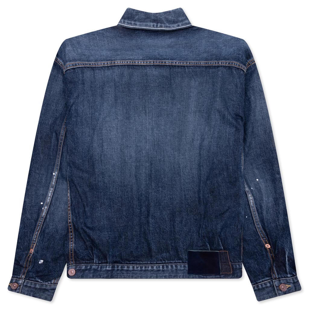 101XX S/S Damaged Jacket - Indigo – Feature