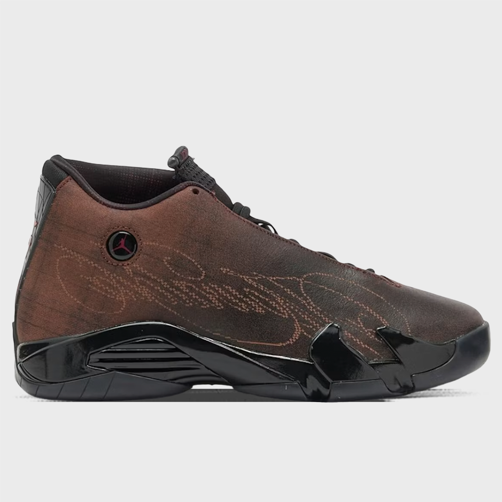 Mowalola x Air Jordan 14 Retro SP - Black/Burnt Red