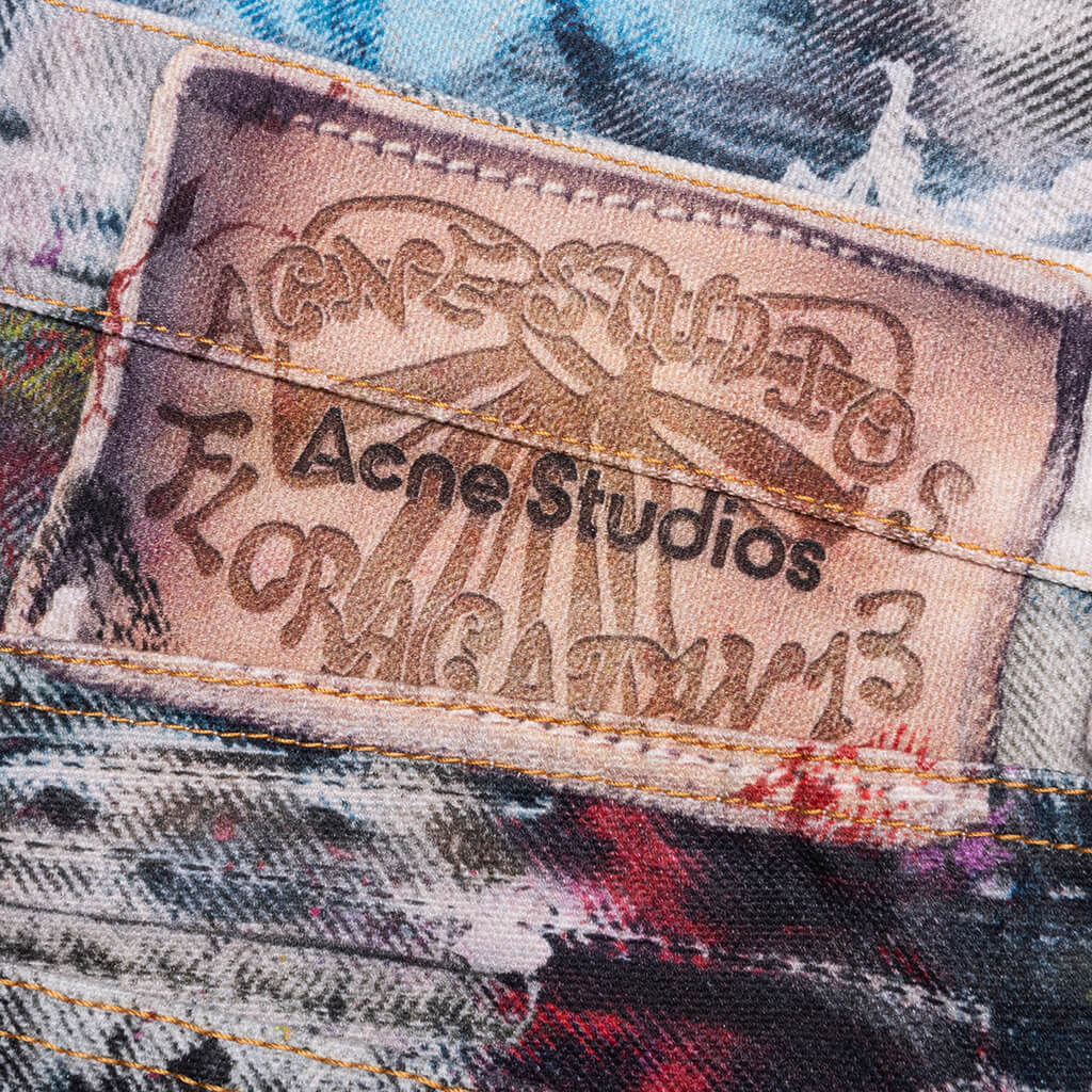 パンツ Acne Studios BAGGY FIT JEANS 1981 46 Acne Studios - Loose fit jeans - 1981 - Mid Blue