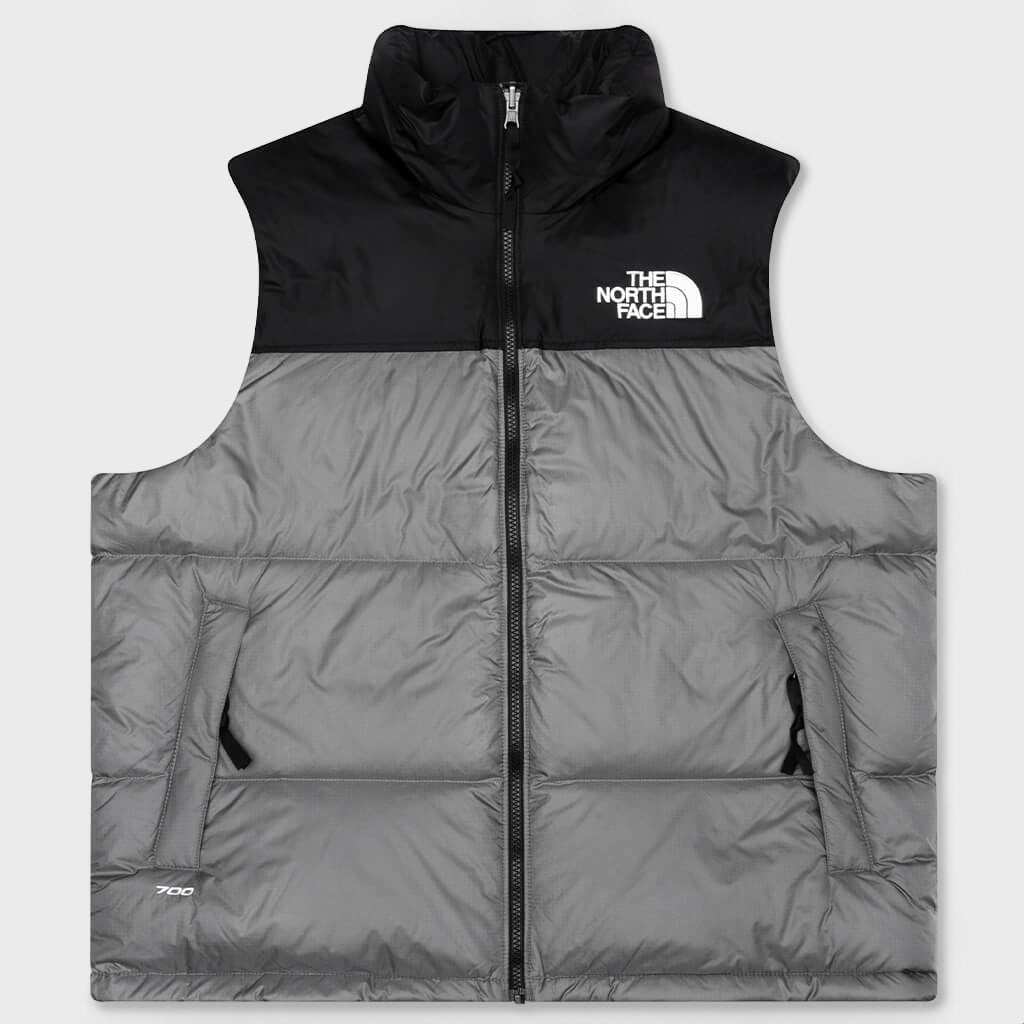 1996 Retro Nuptse Vest - Smoked Pearl