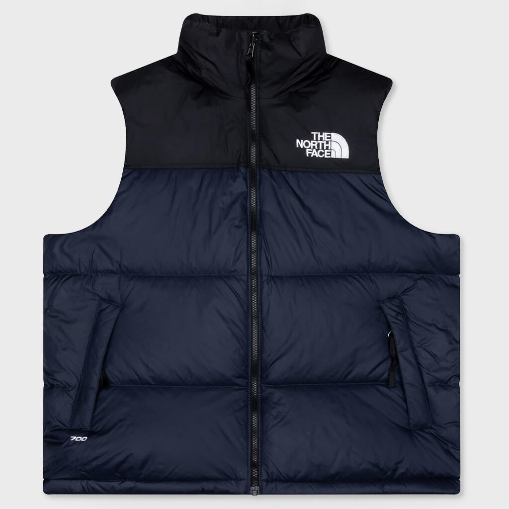1996 Retro Nuptse Vest - Summit Navy/Black