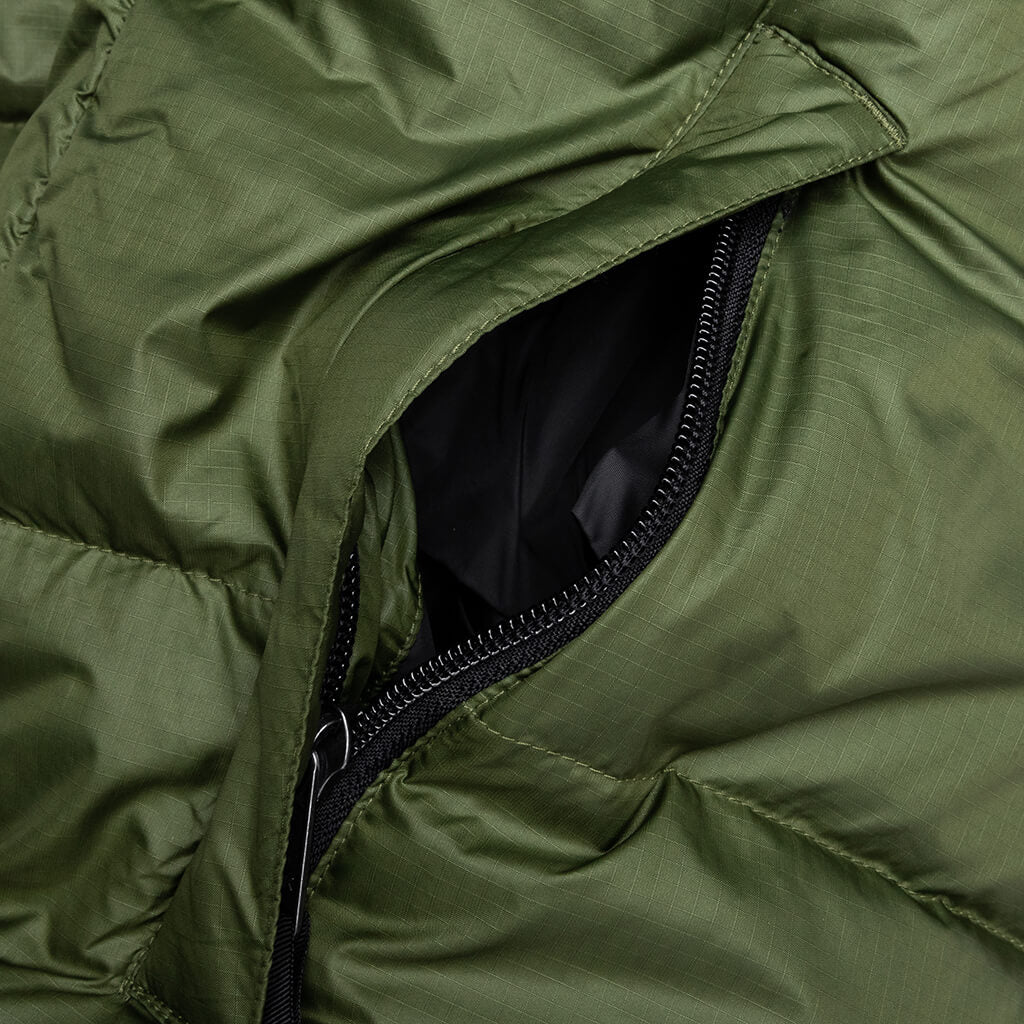 1996 Retro Nuptse Vest - Woodland Green – Feature