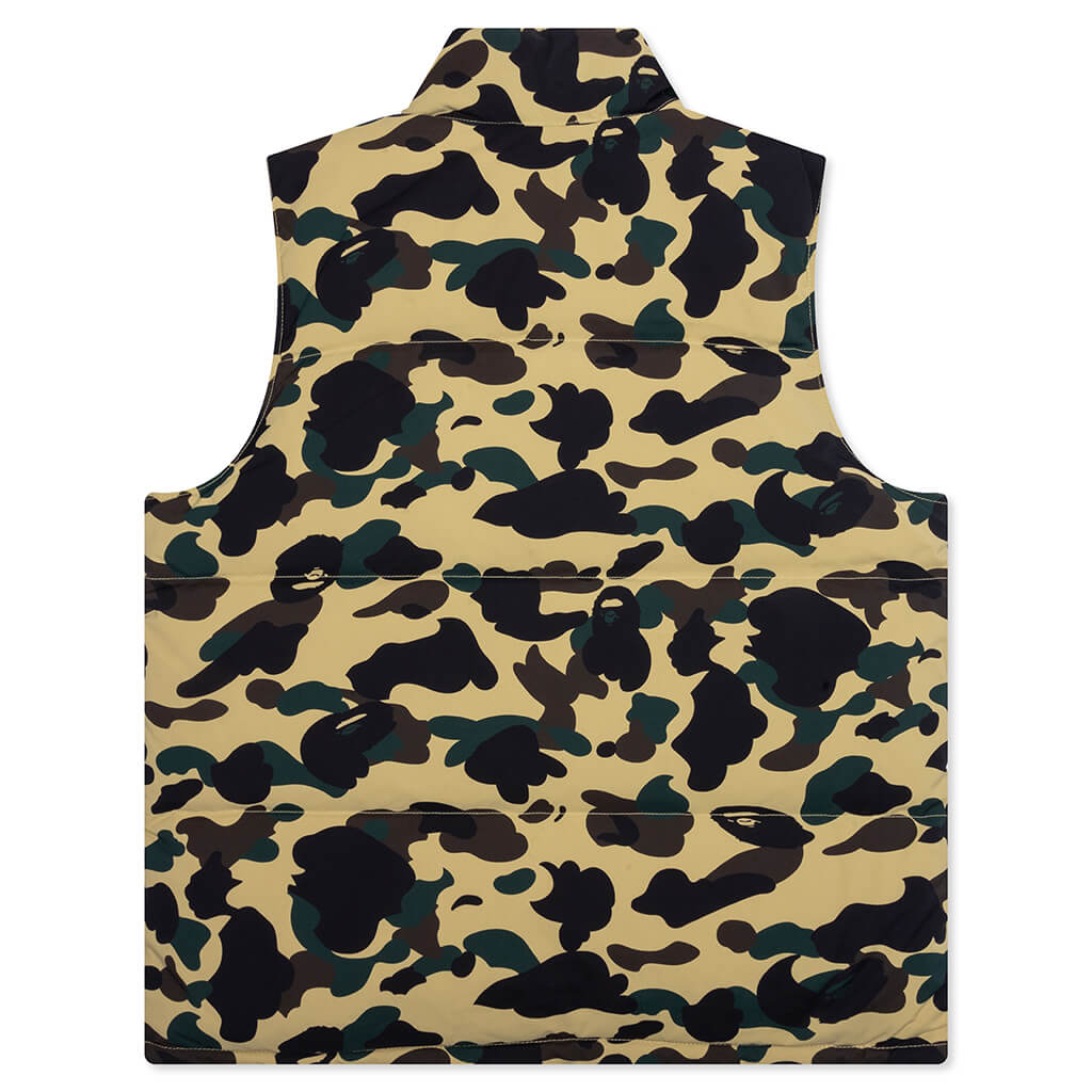 1st Camo Reversible Down Vest - Yellow – Feature