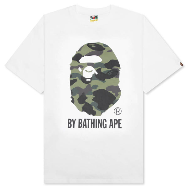 1st Camo by Bathing Ape Tee - White/Green – Feature