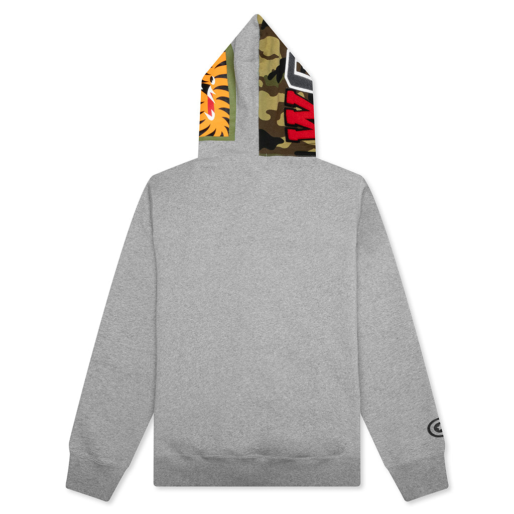 1st Shark Full Zip Hoodie - Gray – Feature