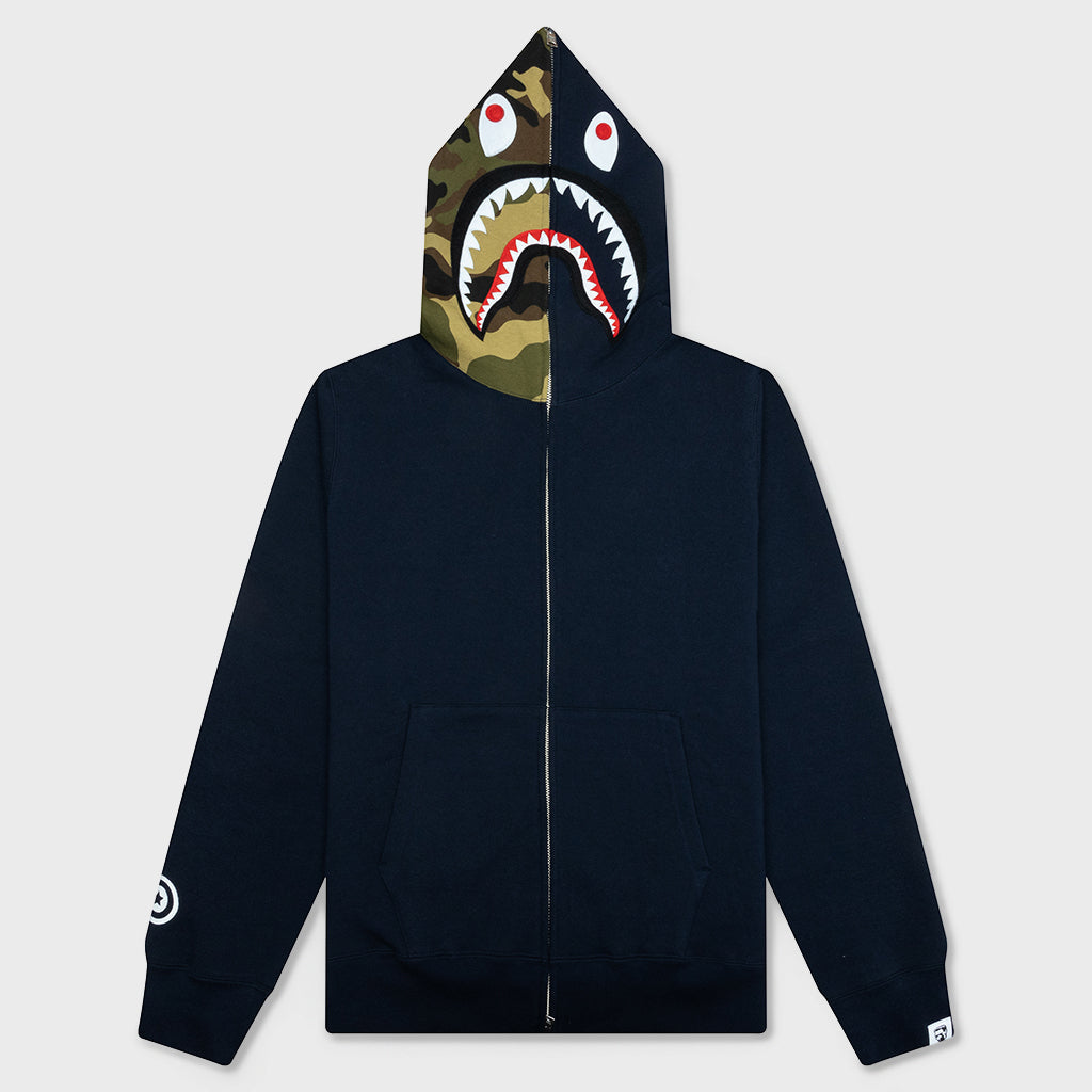 1st Shark Full Zip Hoodie - Black – Feature