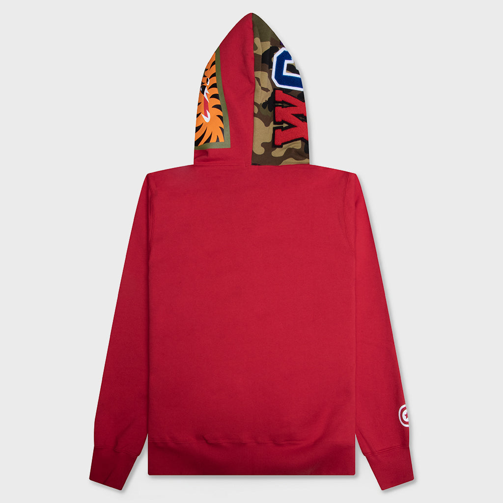 1st Shark Full Zip Hoodie - Red – Feature