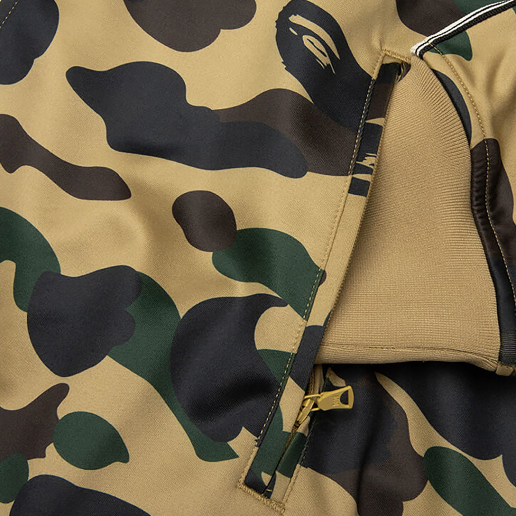 1st Camo Relaxed Fit Track Jacket - Yellow – Feature