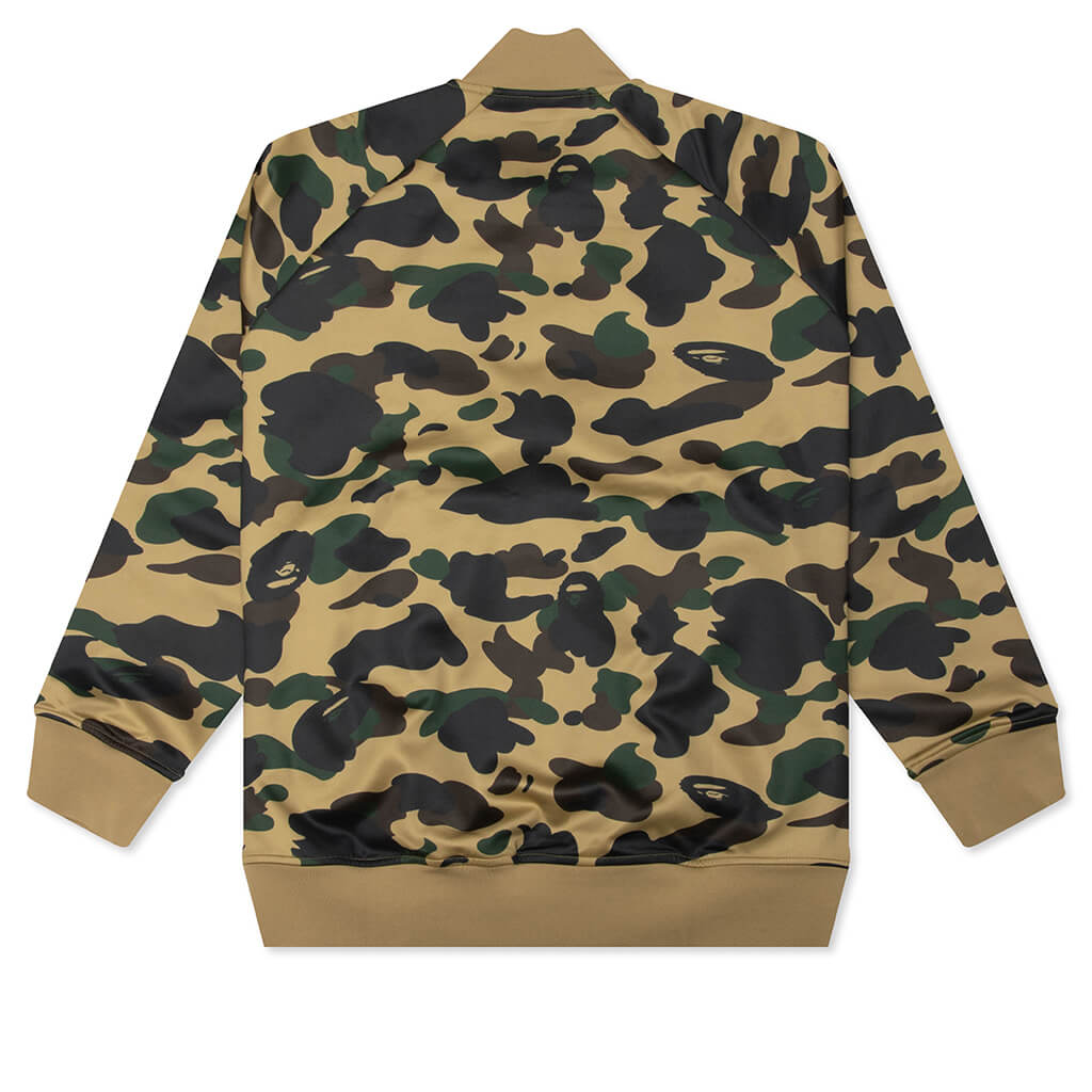 1st Camo Relaxed Fit Track Jacket - Yellow – Feature