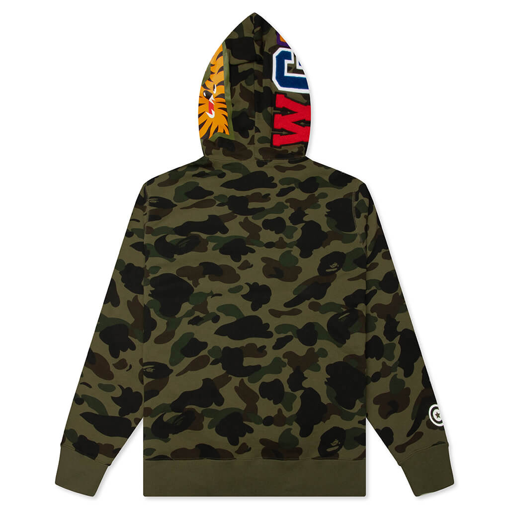 トップス 1st camo shark full zip hoodie 1stCamoSharkFullZipHoodie-