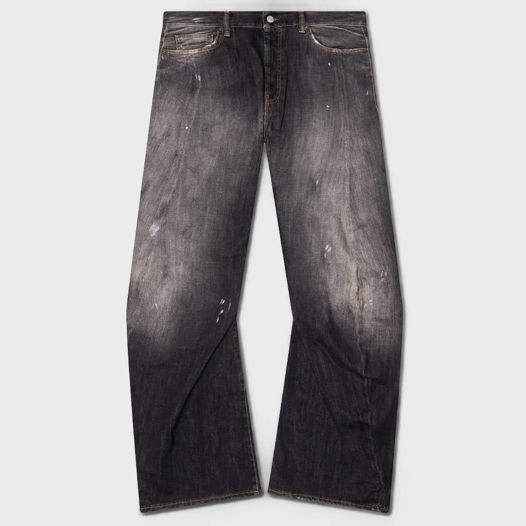 2006M Black Trafalgar Loose Fit Jeans - Black – Feature
