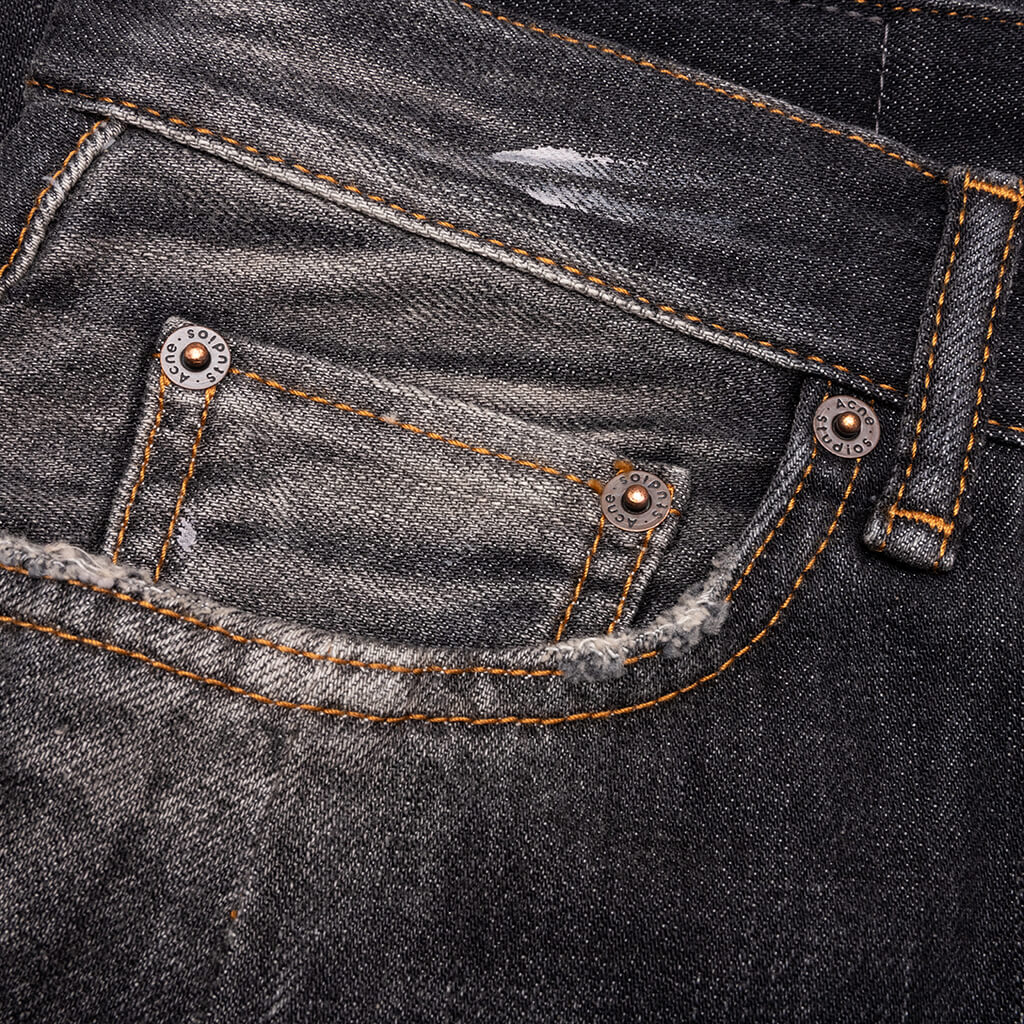 2006M Black Trafalgar Loose Fit Jeans - Black – Feature