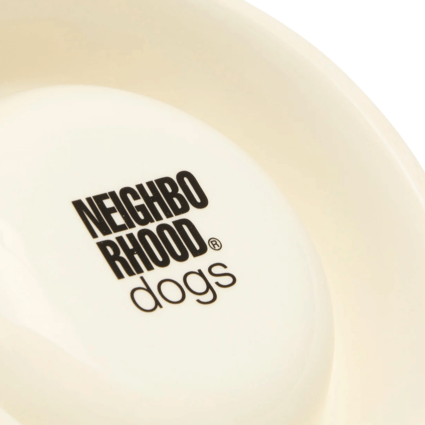 【新品】Neighborhood CI DOG BOWL / WHITE CI Dog Bowl - White – Feature
