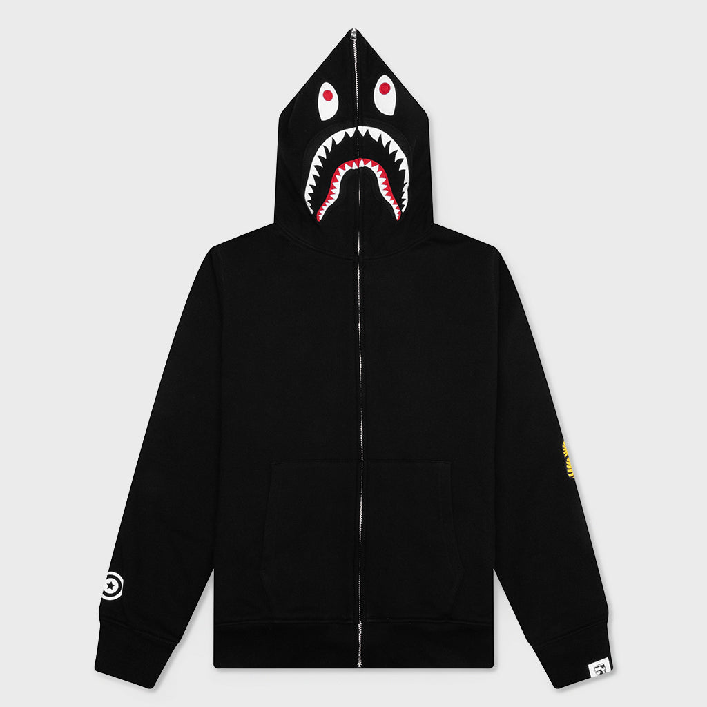 2nd Shark Full Zip Hoodie - Pink – Feature