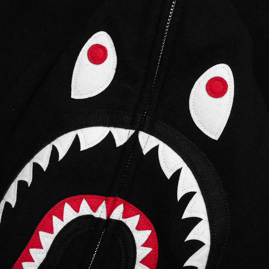 2nd Shark Full Zip Hoodie - Black – Feature