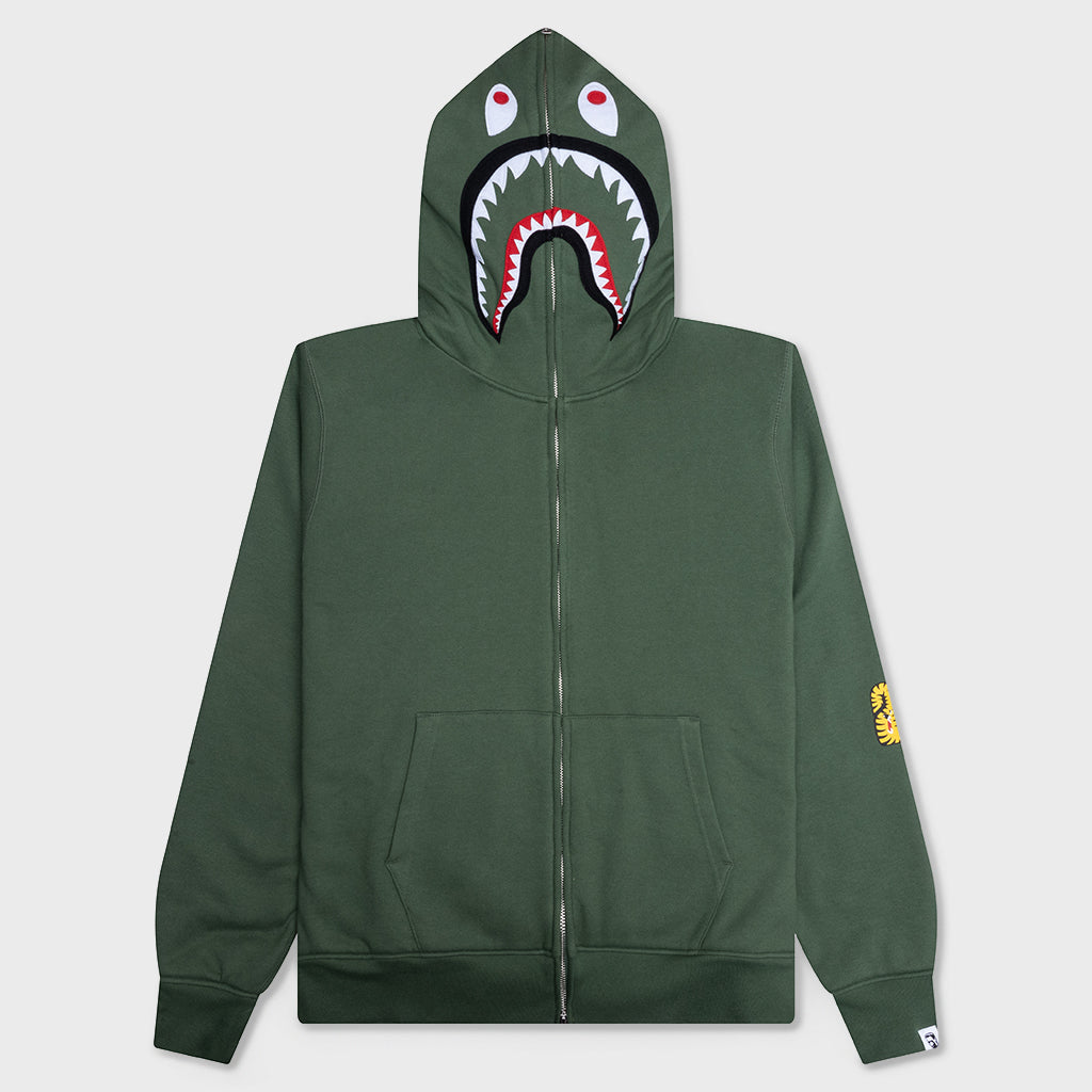 2nd Shark Full Zip Hoodie - Pink – Feature