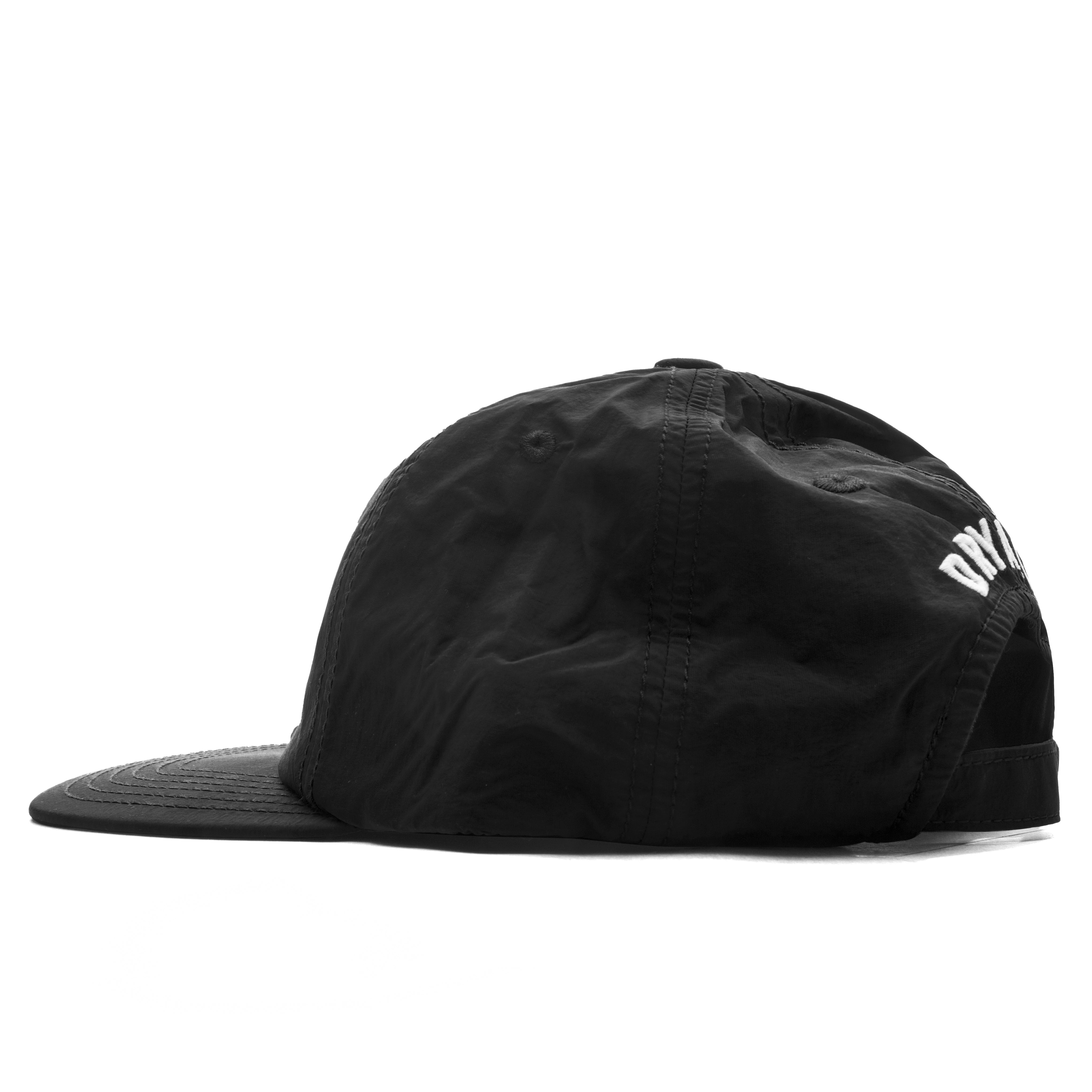 5 Panel Nylon Cap - Black – Feature