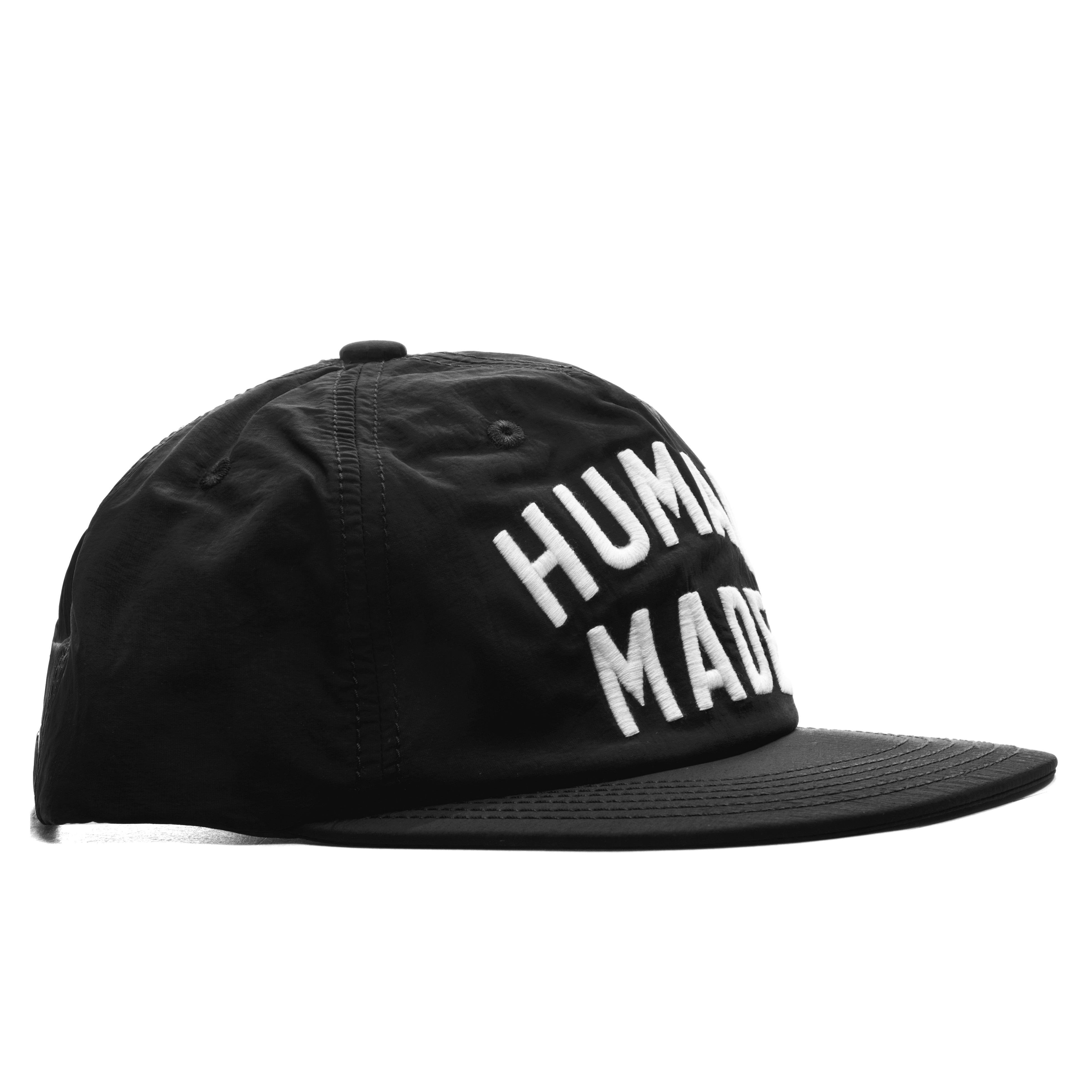 5 Panel Nylon Cap - Black – Feature