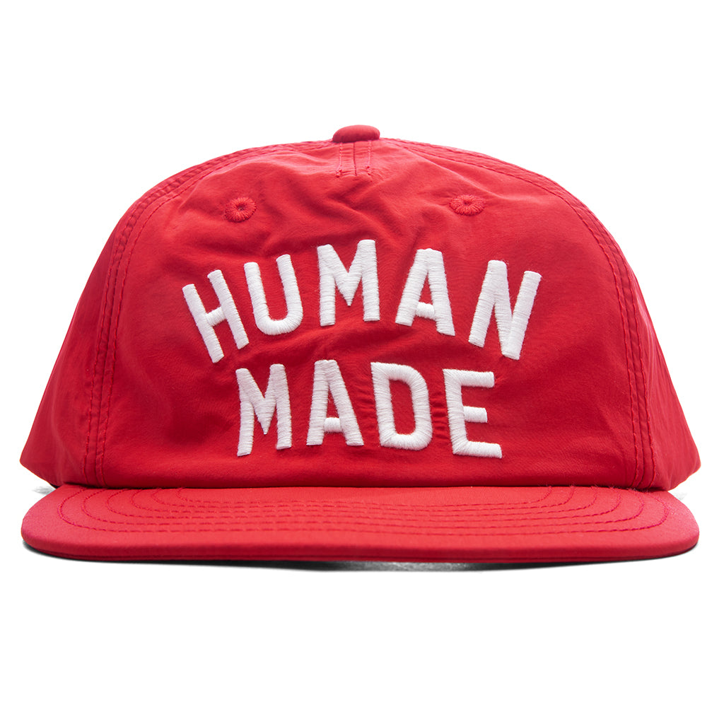 5 Panel Nylon Cap - Red – Feature