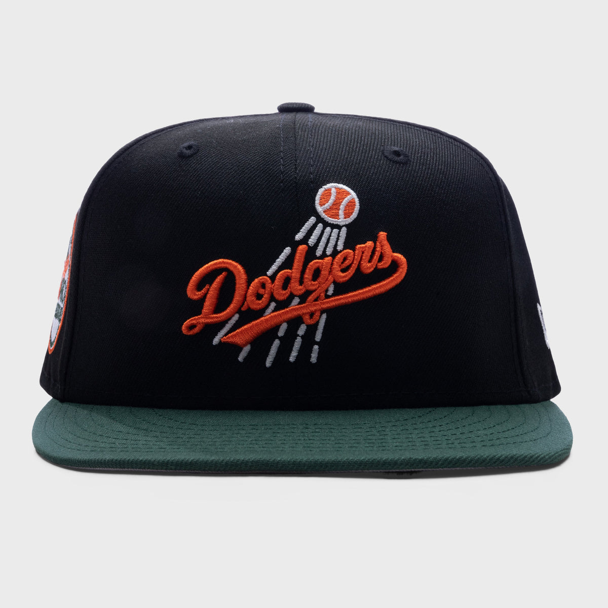 59FIFTY Fitted LA Dodgers Cooperstown - Black/Mountain Pine Green/Grey